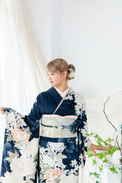 富山成人式振袖レンタル店キモノコアラの成人式前撮り